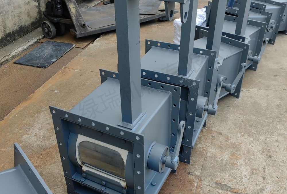 Dust-tight Pneumatic Slide Gate