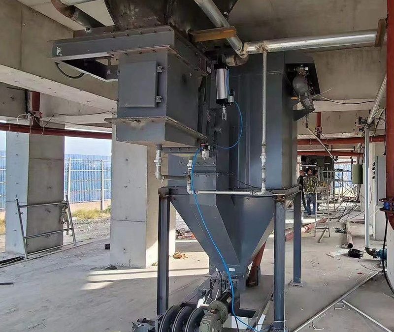 Telescopic-chute-for-silo